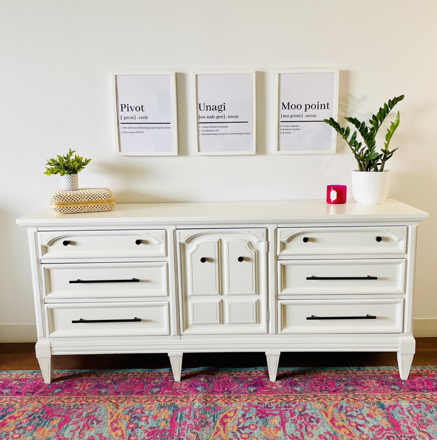 Refurbished Vintage Dixie Dresser