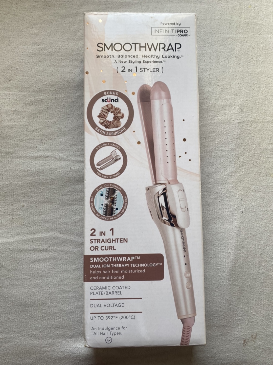 Brand new Hair straightener plus curler. thumbnail