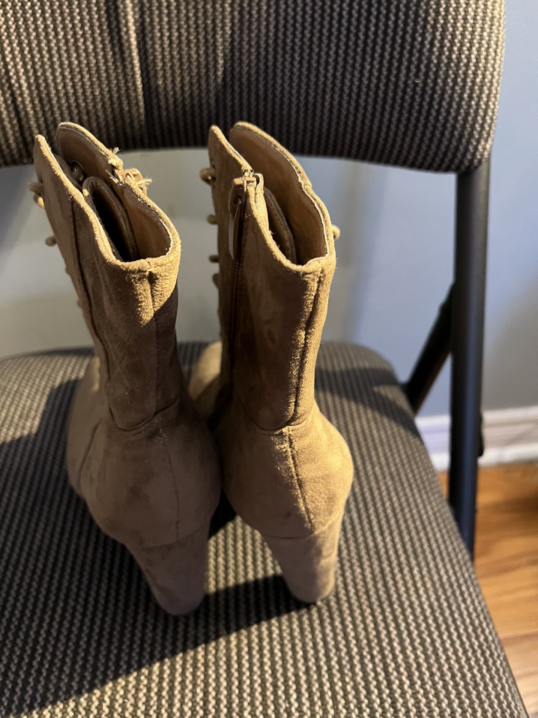Leather Winter Shoes / light Brown  brand: Mox Collection - photo 2