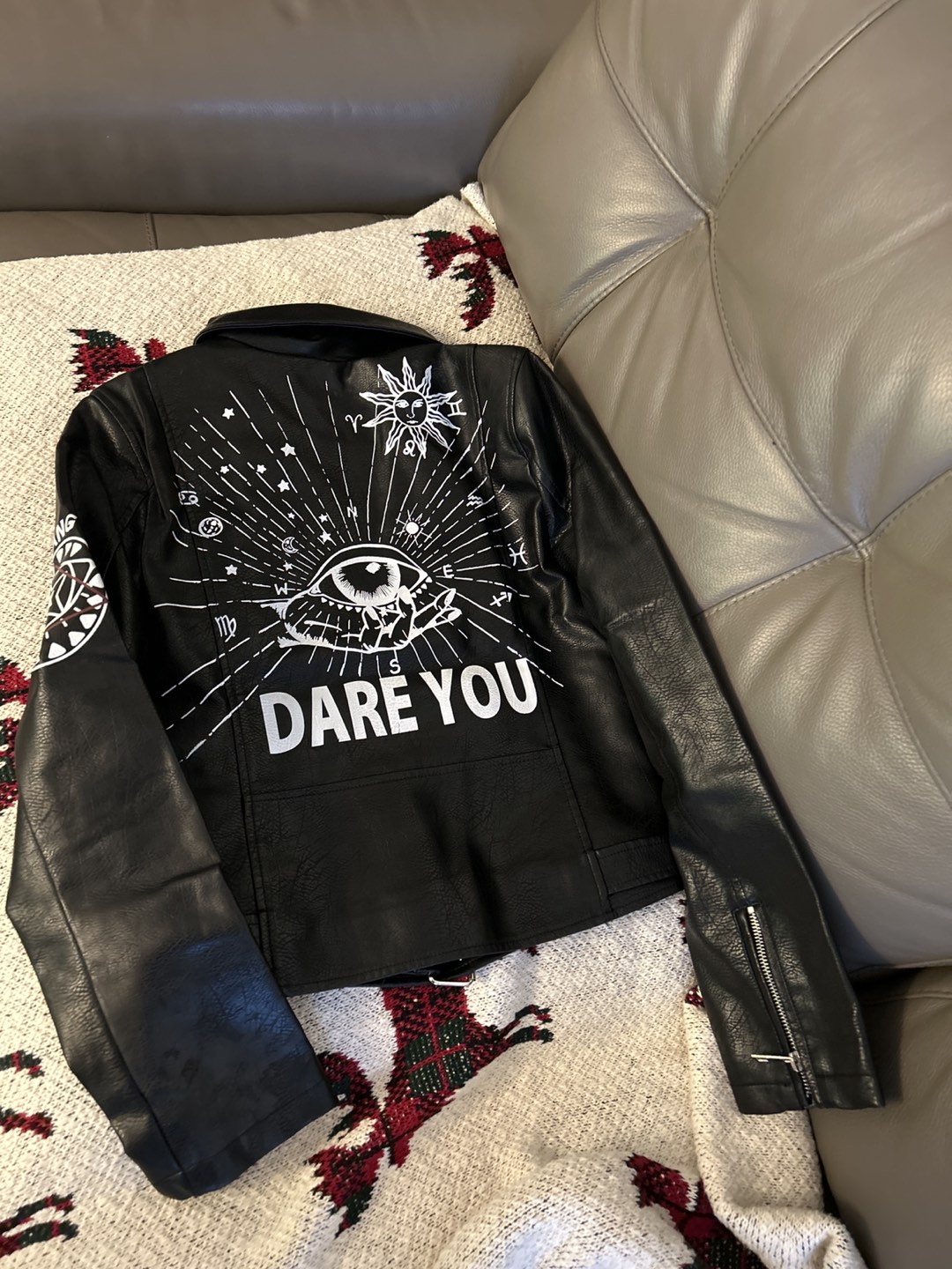Fo-leather jacket - photo 3