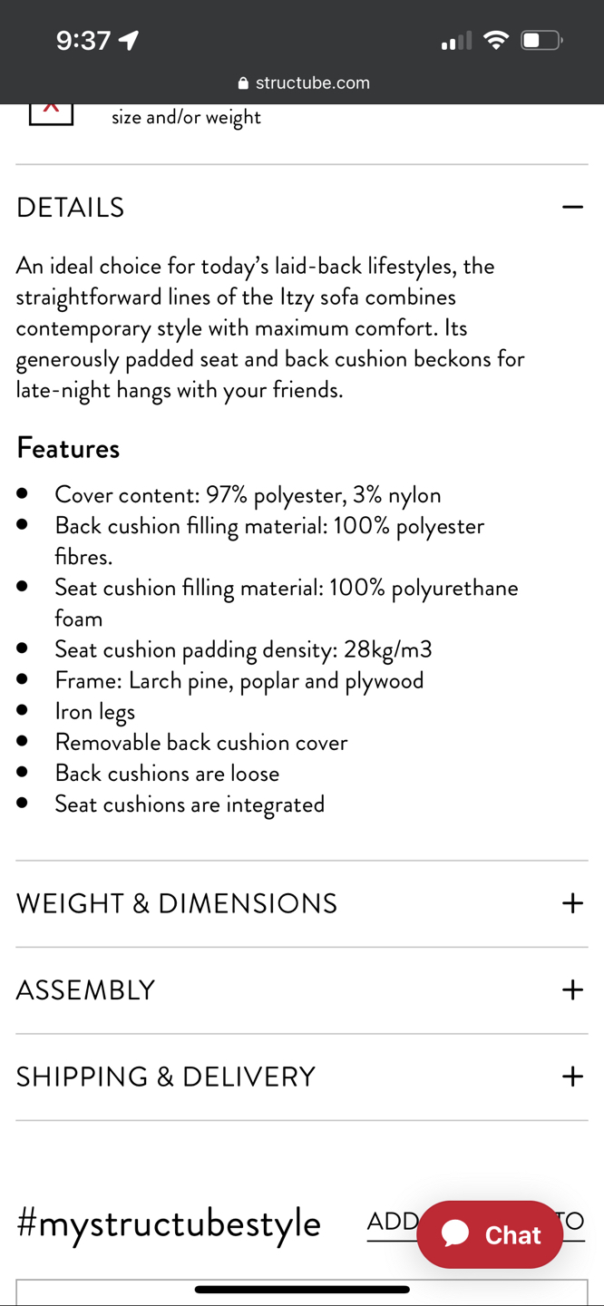 Grey 3-seater sofa - photo 4