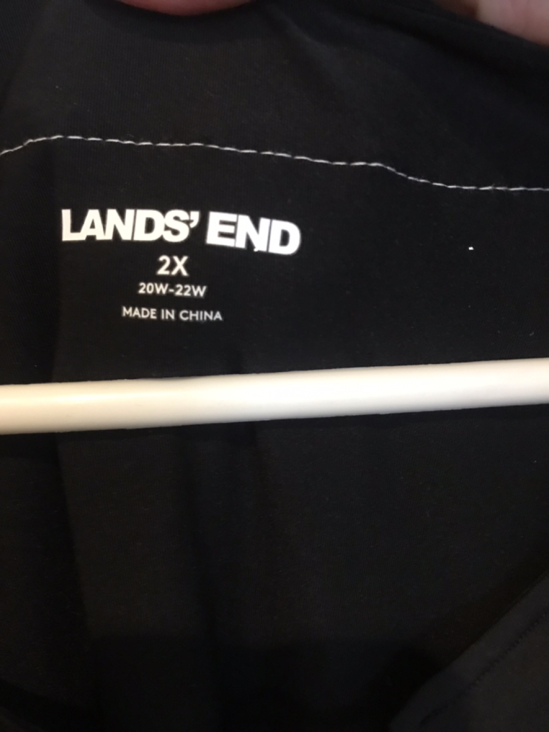 New without Tags • Casual Black Dress • Lands End • 20W - 22W image indicator(2)