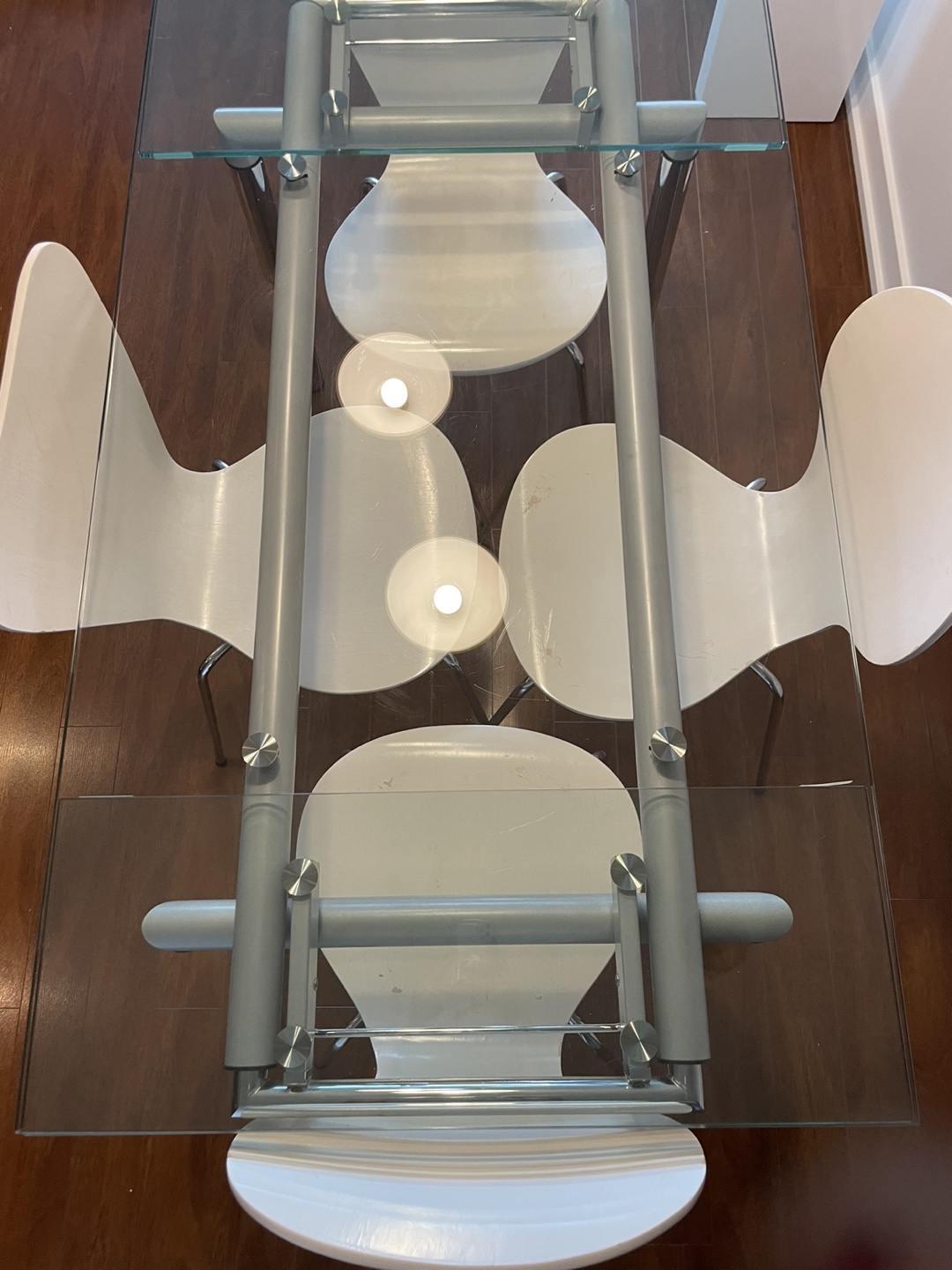 Europa Structube extended glass table - photo 3