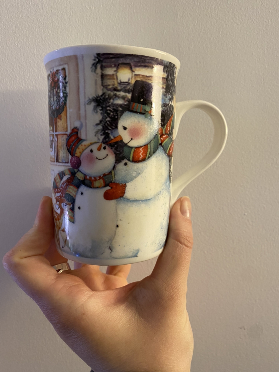 Snowman mug #freecycle thumbnail