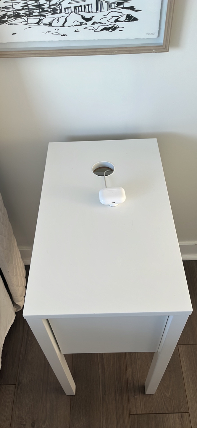 Ikea Nordli bedside table / nightstand - narrow - photo 4
