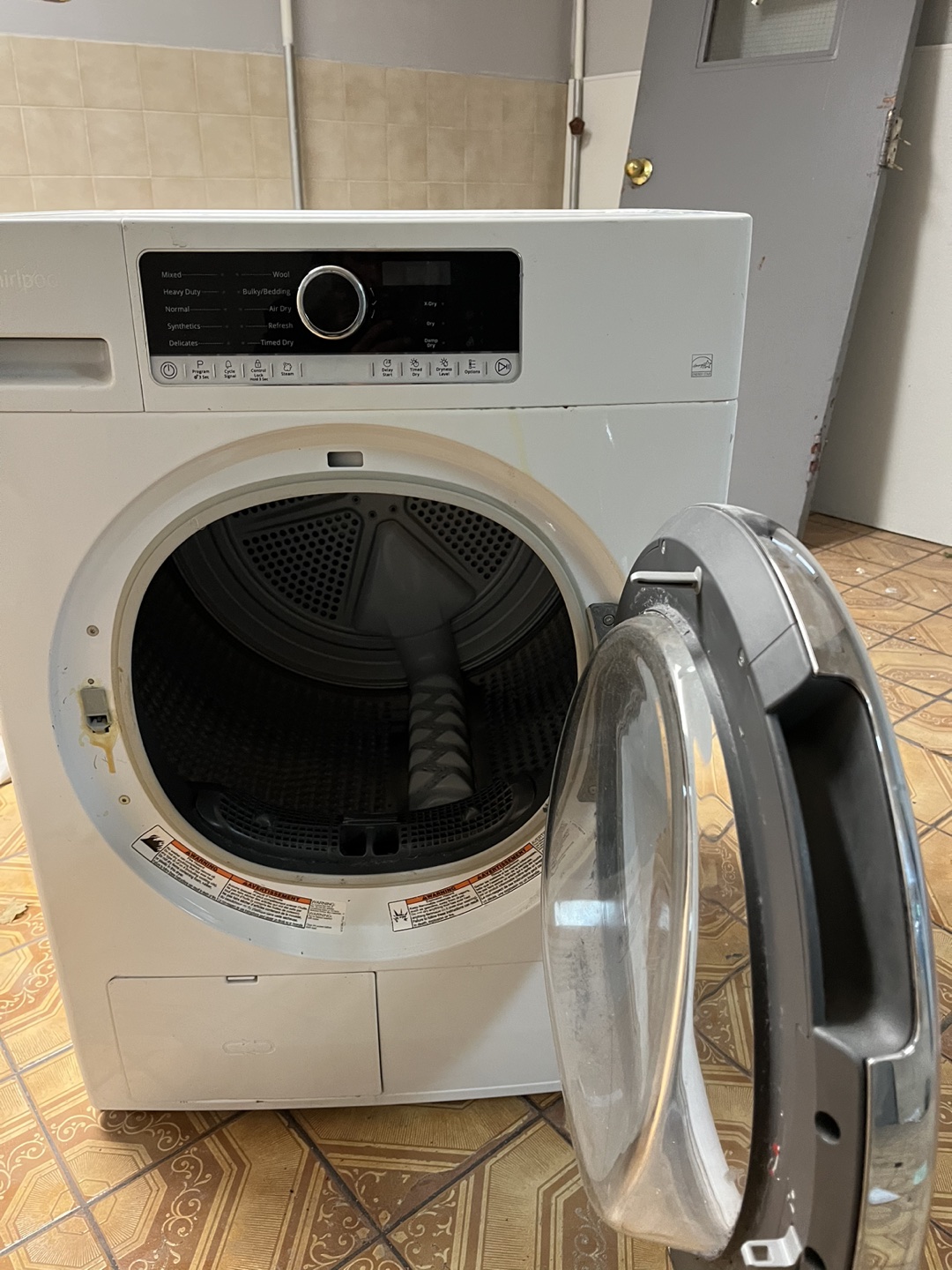 Whirlpool ventless dryer