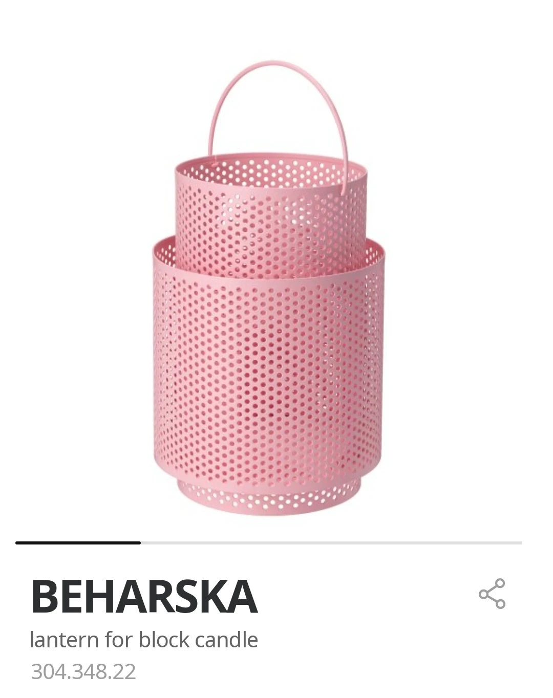IKEA Candle Holder thumbnail