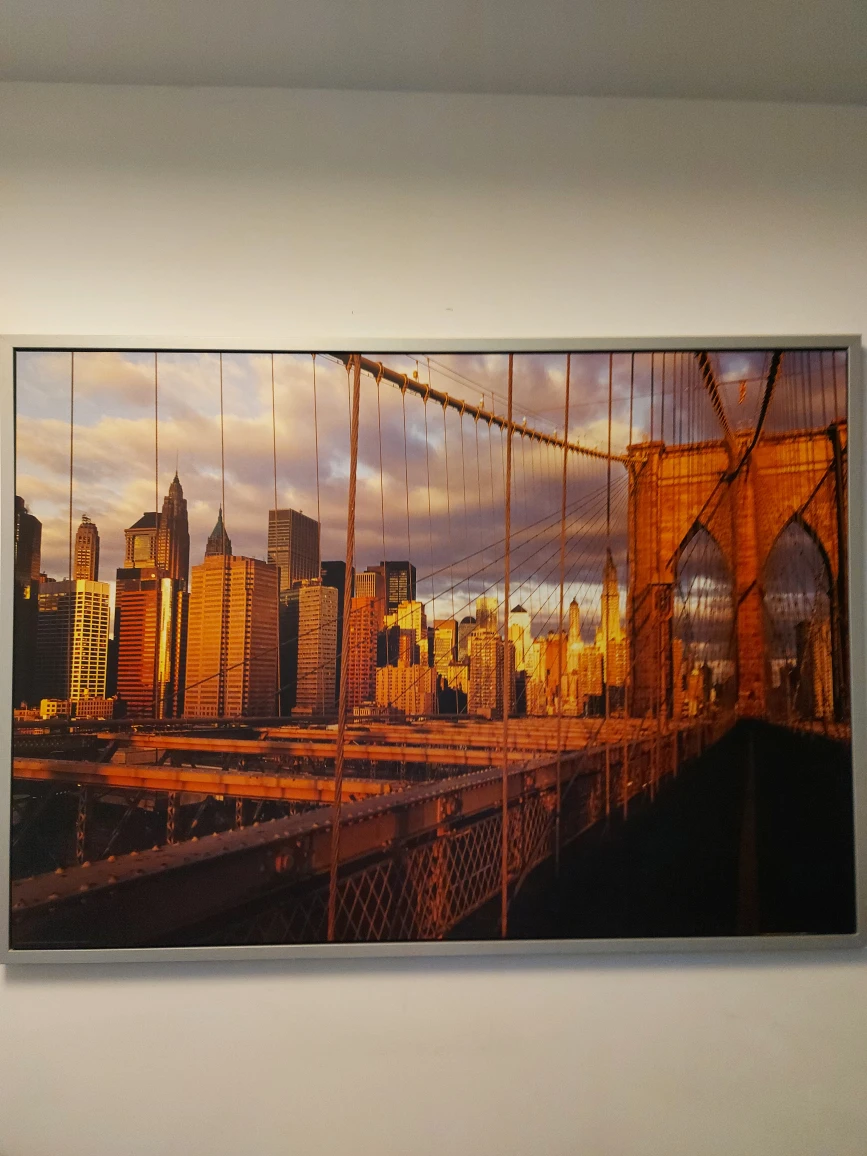 Wall Art: Brooklyn Bridge 40 x 55 in