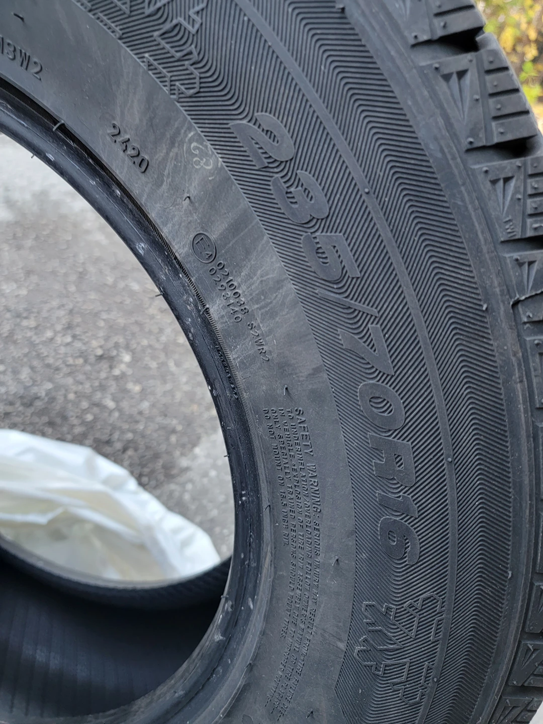 WINTER TIRES SET - photo 2