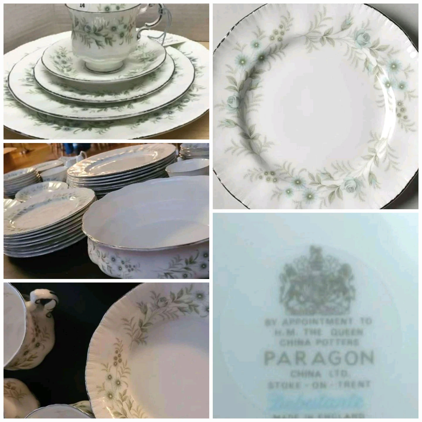 Paragon Debutante for 6 Plus Serving Pieces,  Less 2 Teacups thumbnail
