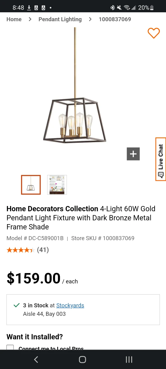 Ceiling pendant light - photo 2