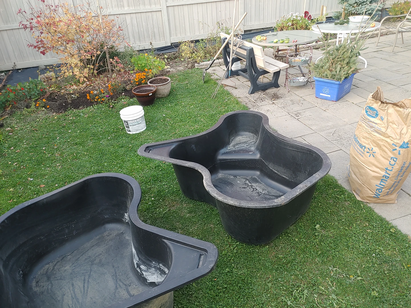 large garden pond liner - photo 4