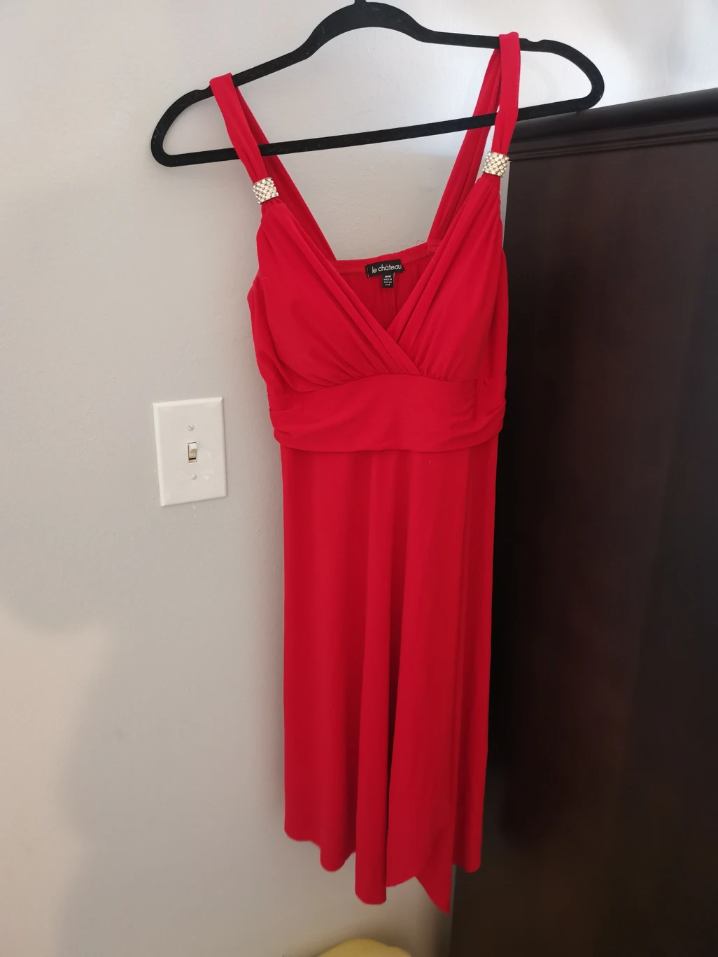 Red dress
