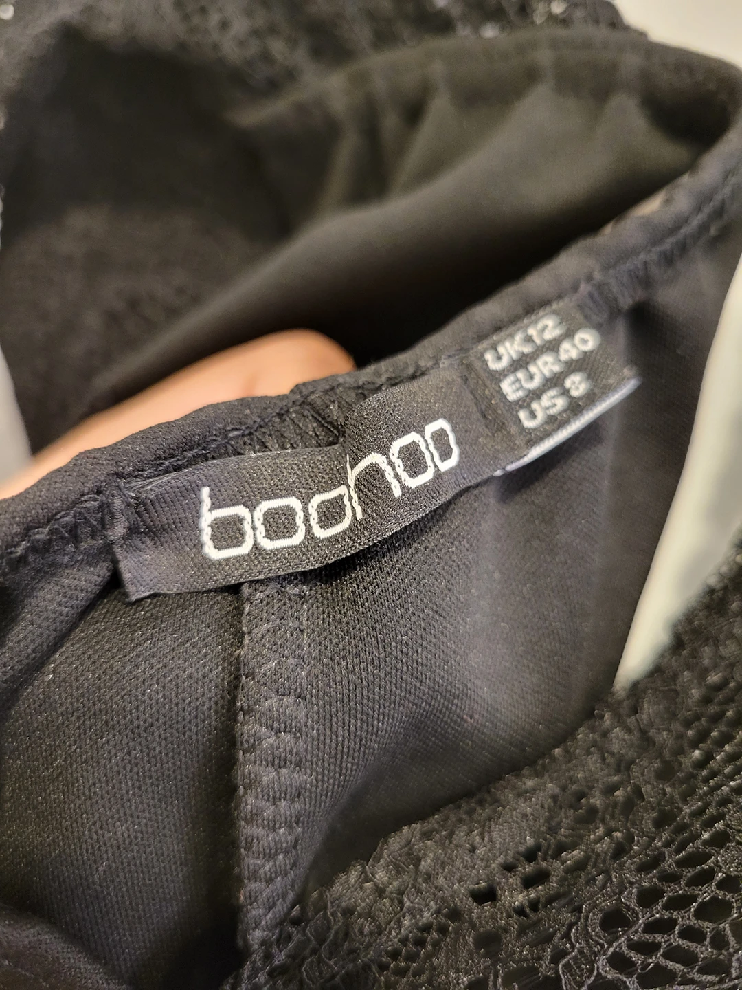 Mini black dress - Size 8 image indicator(5)