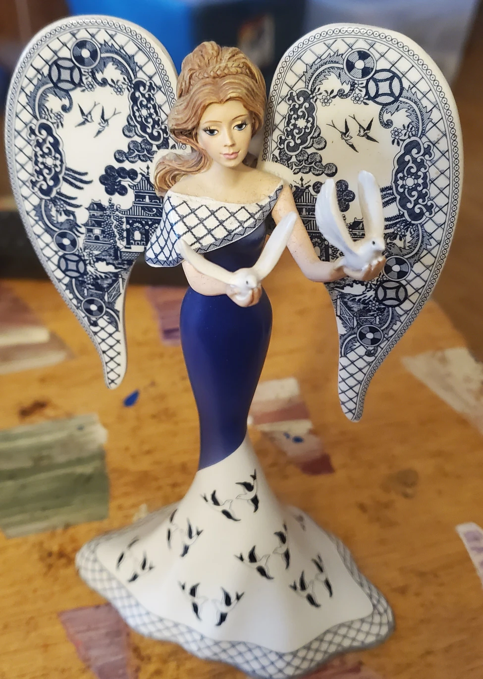 ANGELS OF BLUE WILLOW COLLECTION
Blessing For Two Lovers