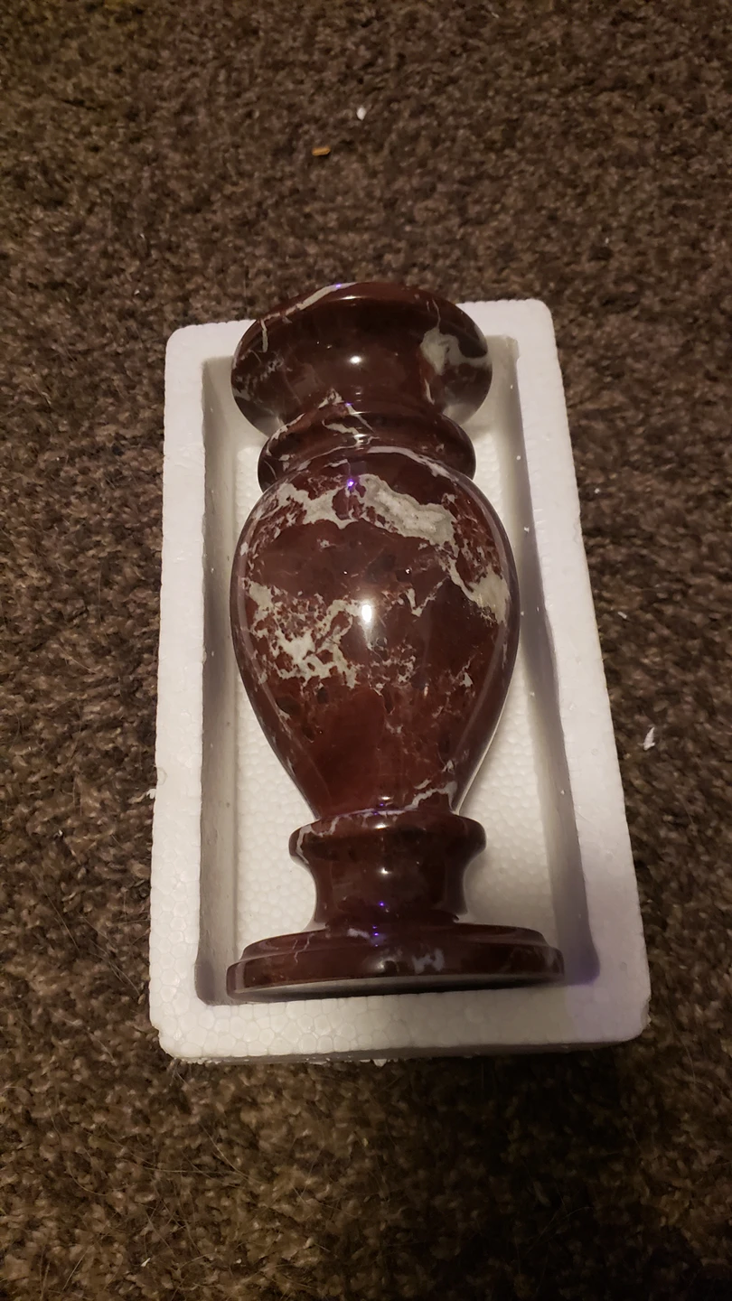 Assorted Onyx/Agate/Marble decorative pieces image indicator(6)