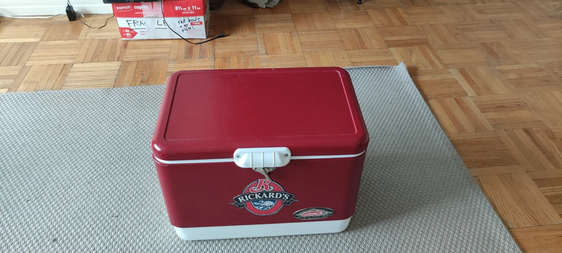 MUST GO TODAY or TOMORROW!!! Large Coleman cooler. thumbnail