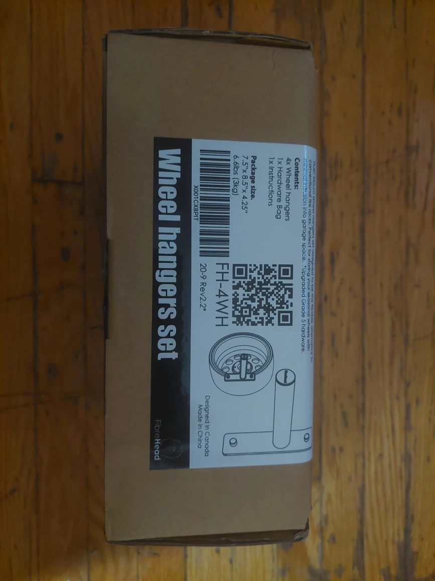 Wall-mounted Car Wheel Hangers, BNIB - photo 2