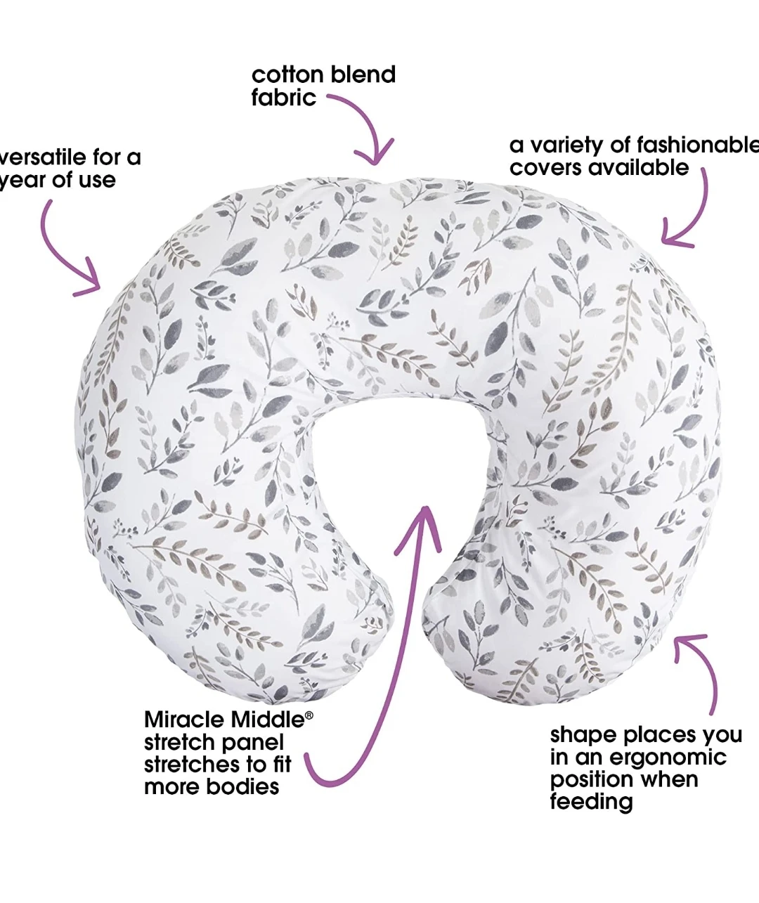 Boopy Nursing pillow with storage bag - photo 4