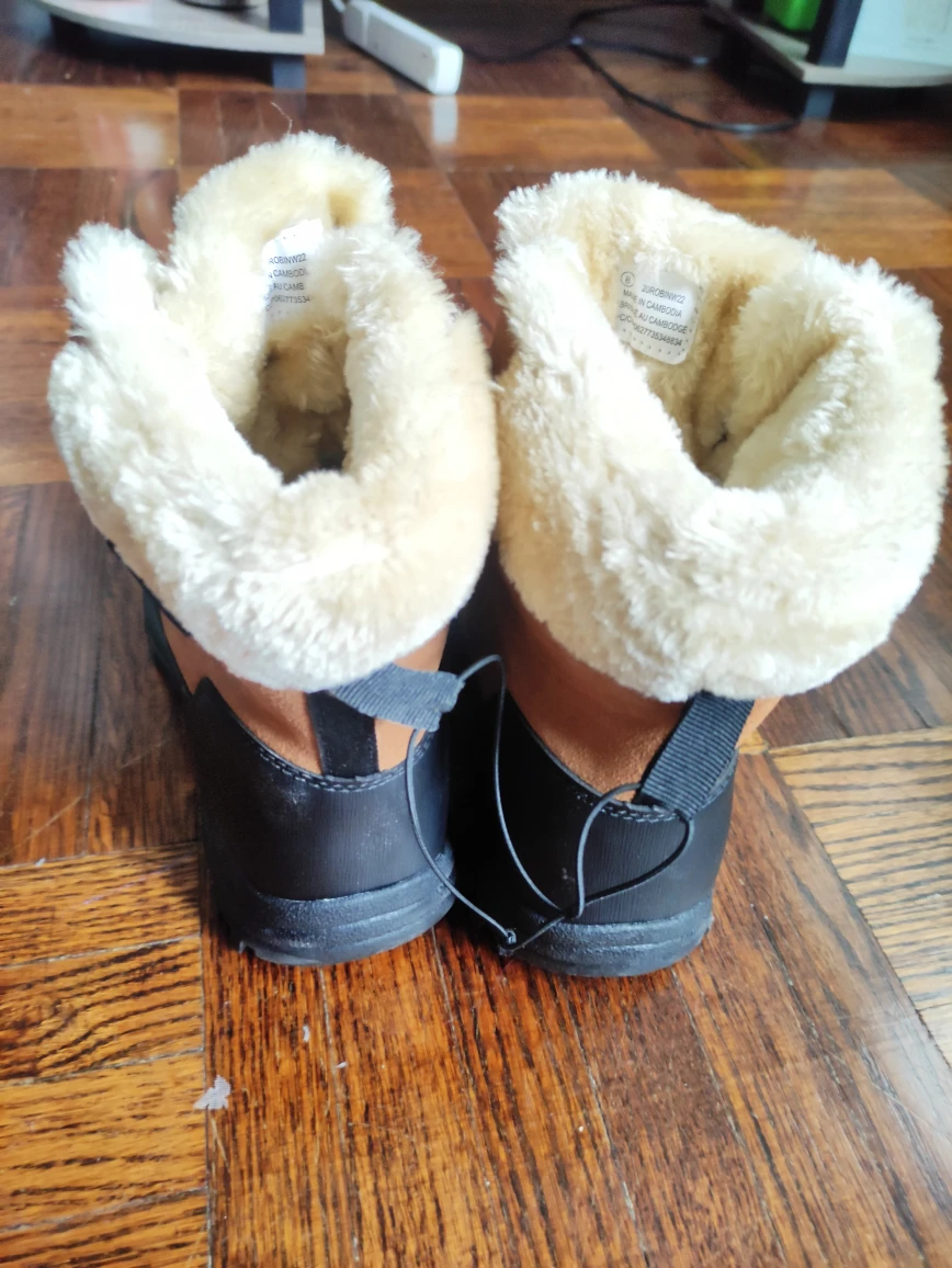 Time & Tru snow boots, for women. size 8 - photo 4