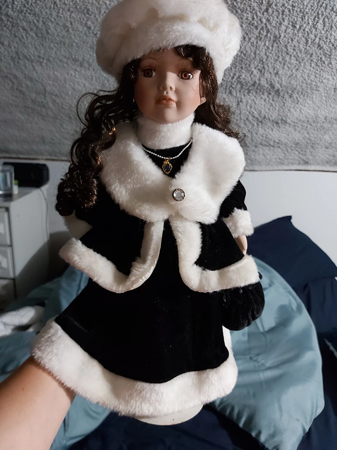 (New price) Collector Porcelain doll