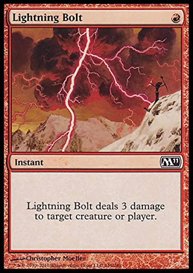 Magic the Gathering SP ( Lightning Bolt ) thumbnail