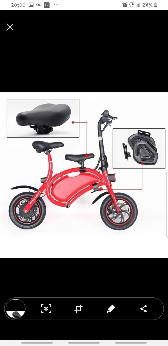 Jetson pro ebike -- children paddle set - photo 2