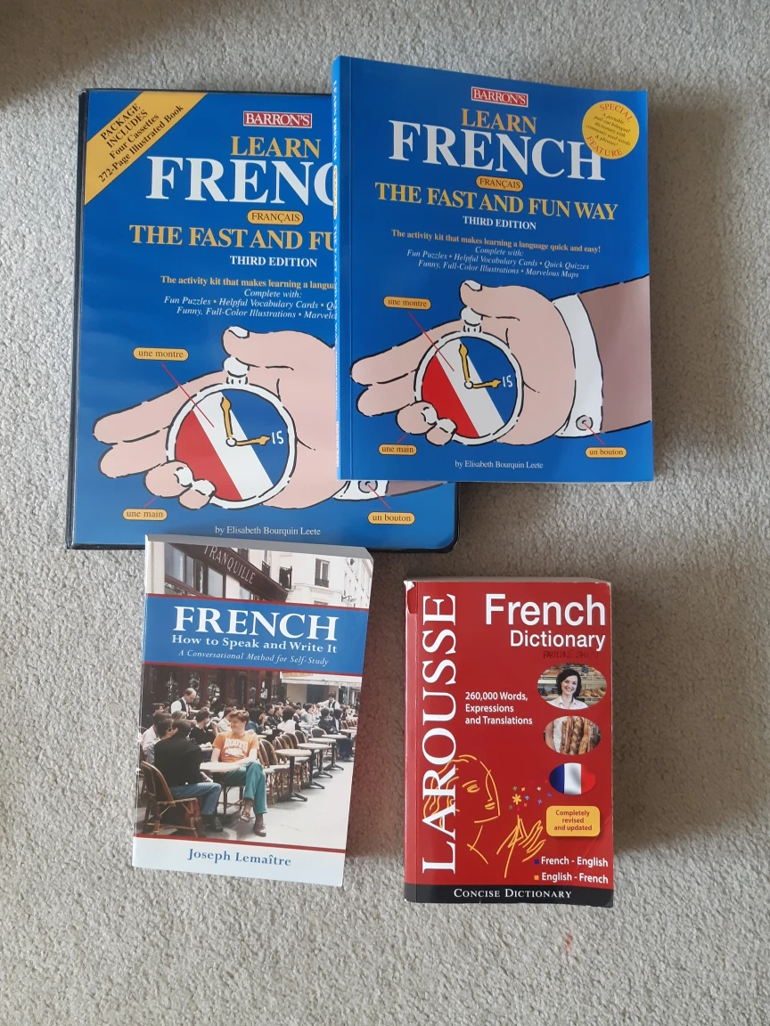 French language learning set