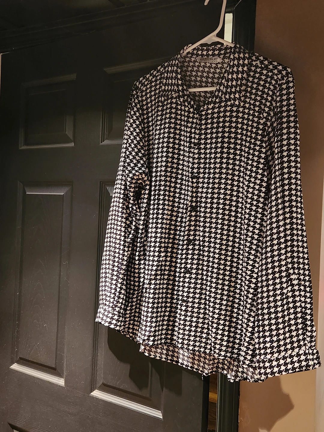 Houndstooth blouse thumbnail
