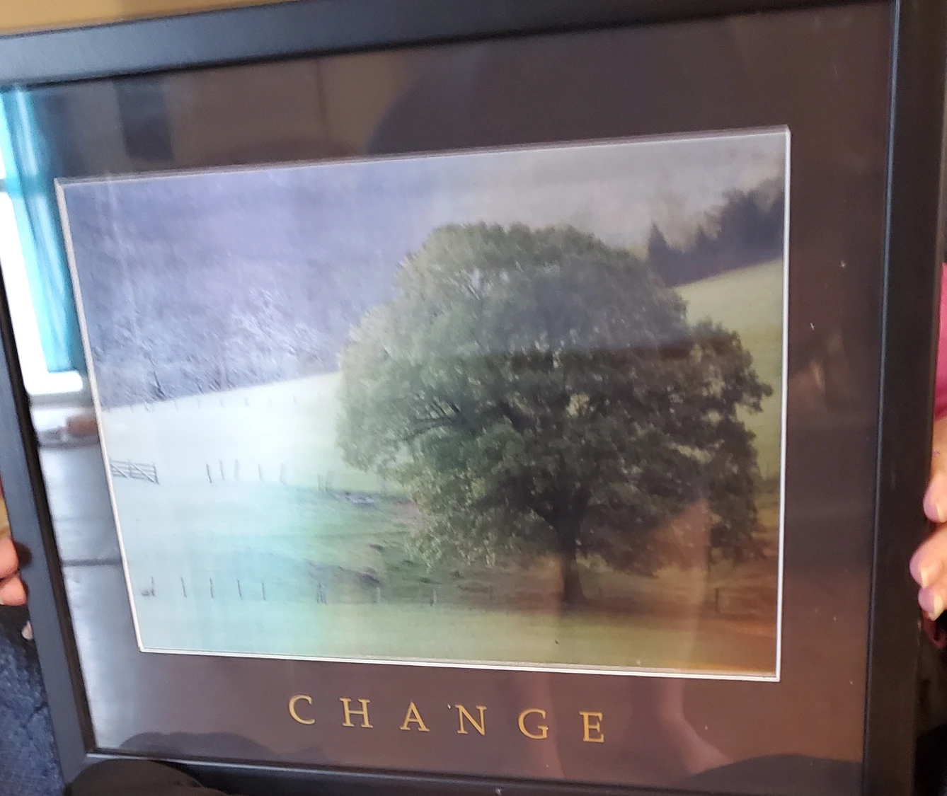 Thoughts in motion art work 
"Change" - photo 2