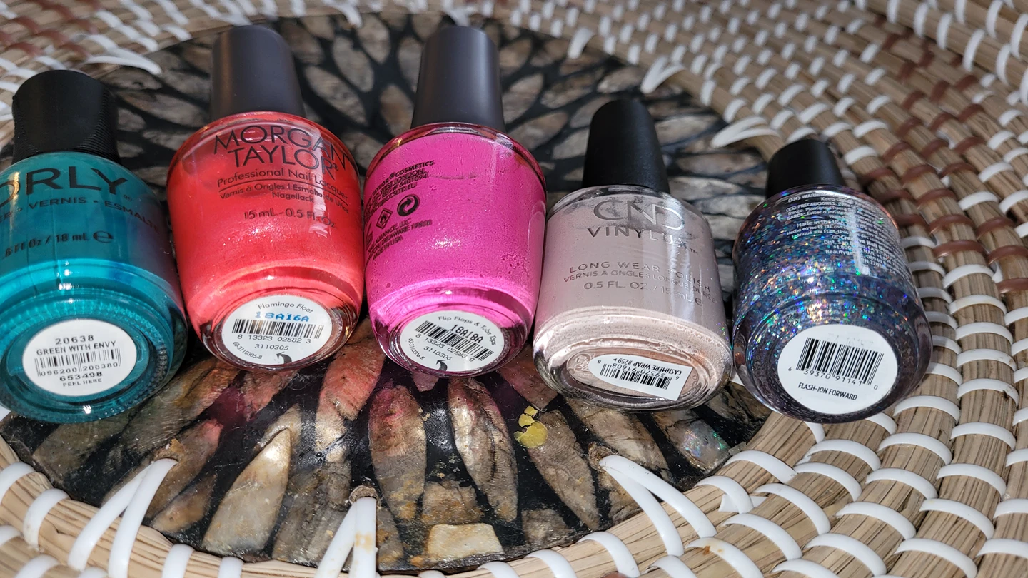 OPI, Morgan Taylor, China Glaze, CND, Orly image indicator(4)