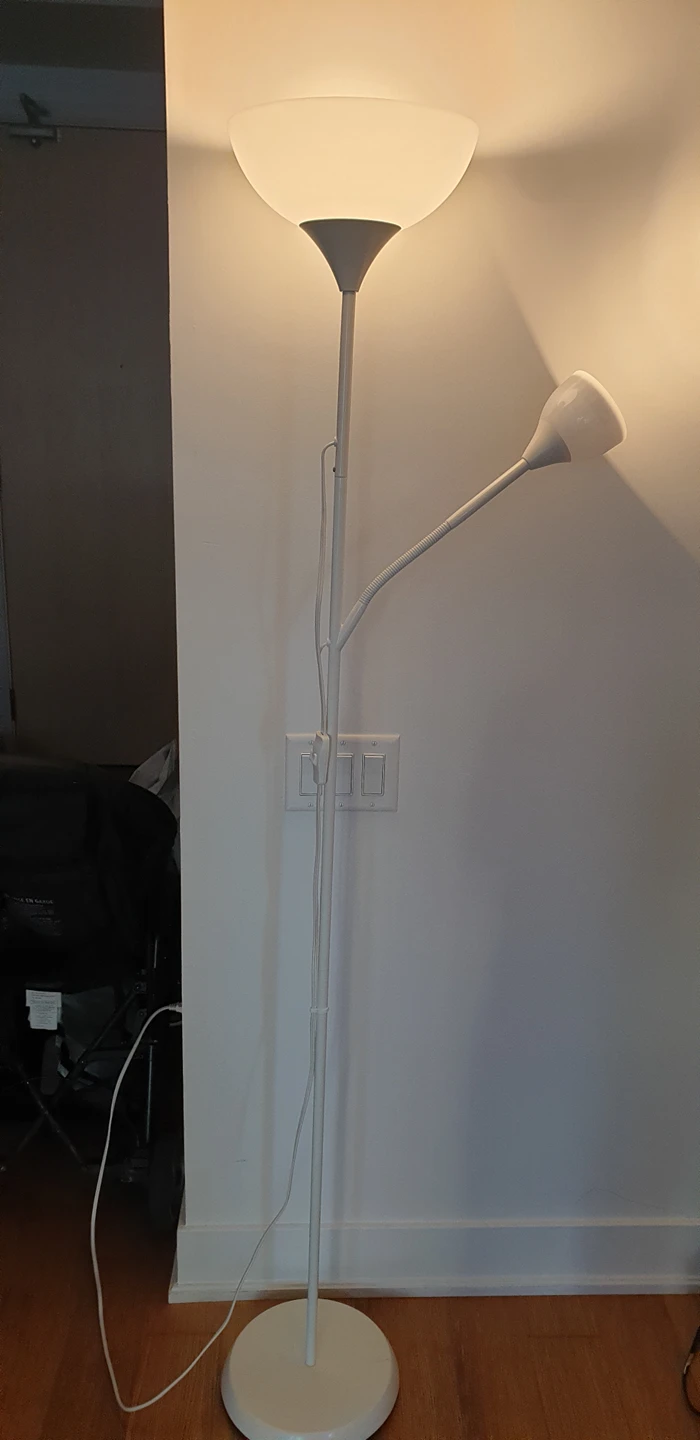 Ikea floor lamp with bulbs ⚽️ - photo 2