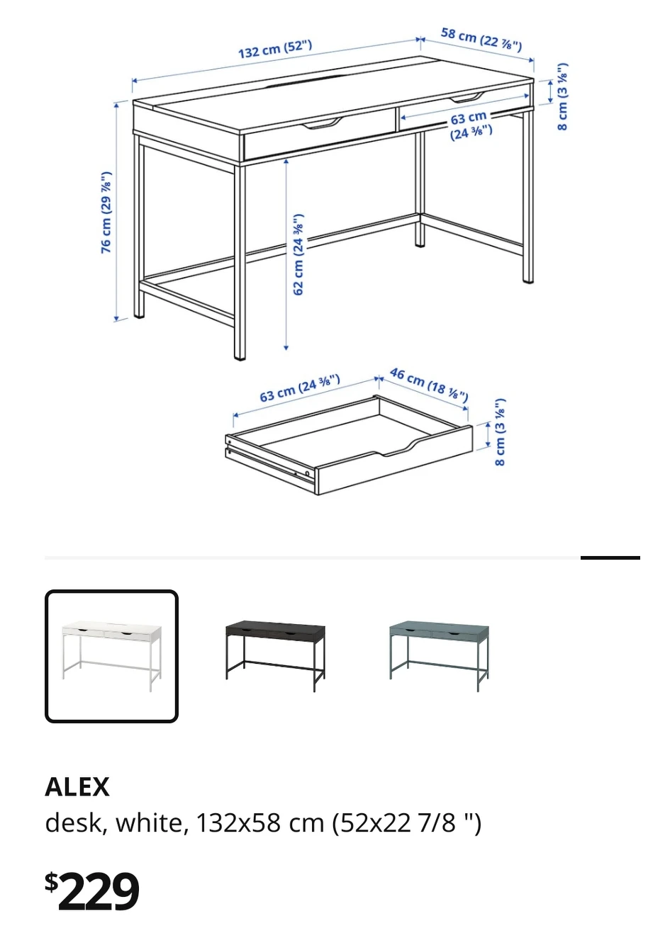 IKEA Alex Desk image indicator(2)