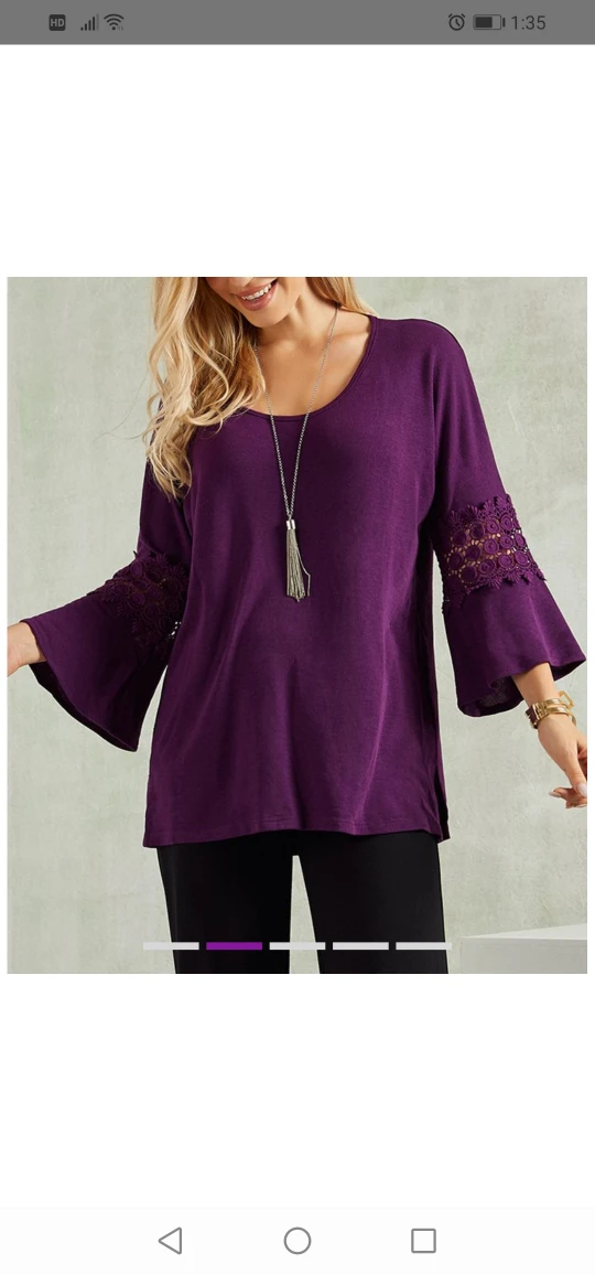 NEW SUMMER DEAL
NEW XL PURPLE TUNIC WOMAN thumbnail