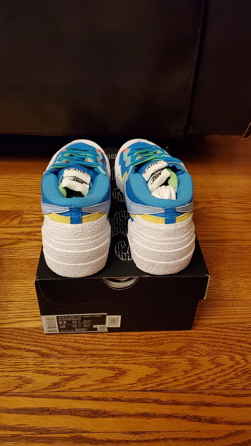 Nike Blazer Low  - Sacai Kaws Neptune Blue - photo 5