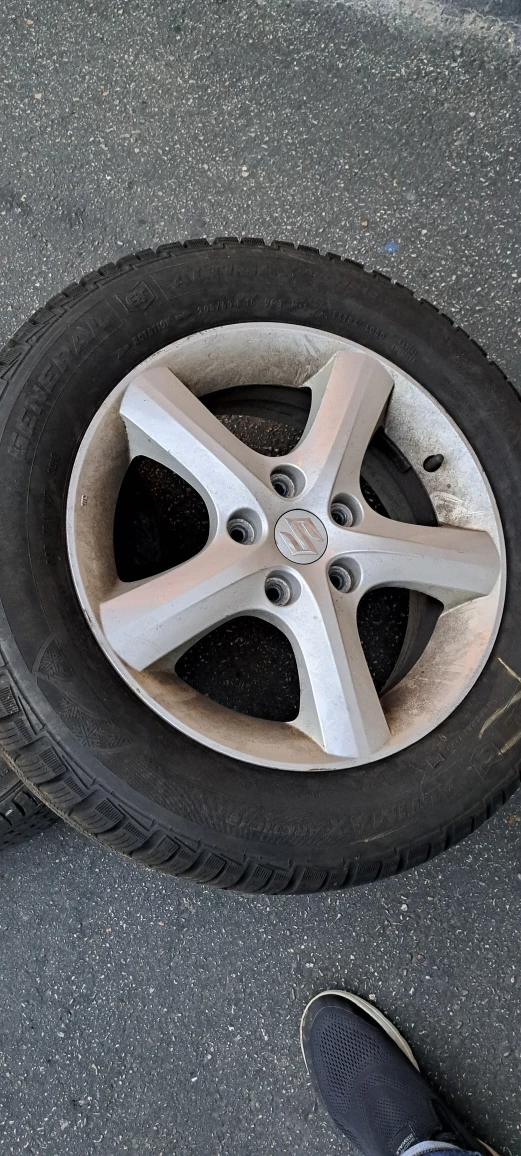 Winter tires and rim. Suzuki SX4