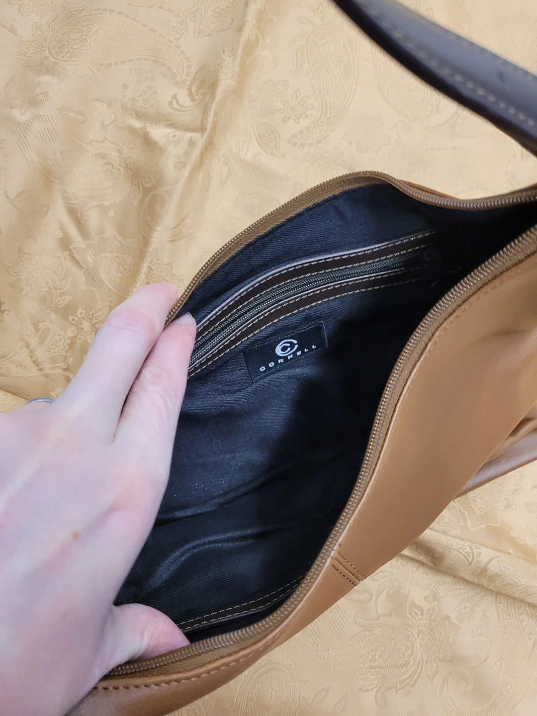 Brown Baguette Purse image indicator(2)