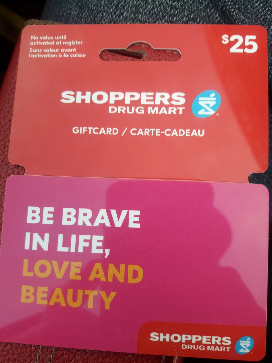 $25 Shoppers Drug Mart Gift Card