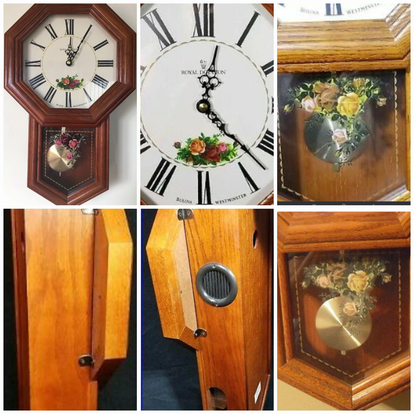Royal Doulton Bulova Wallclock thumbnail