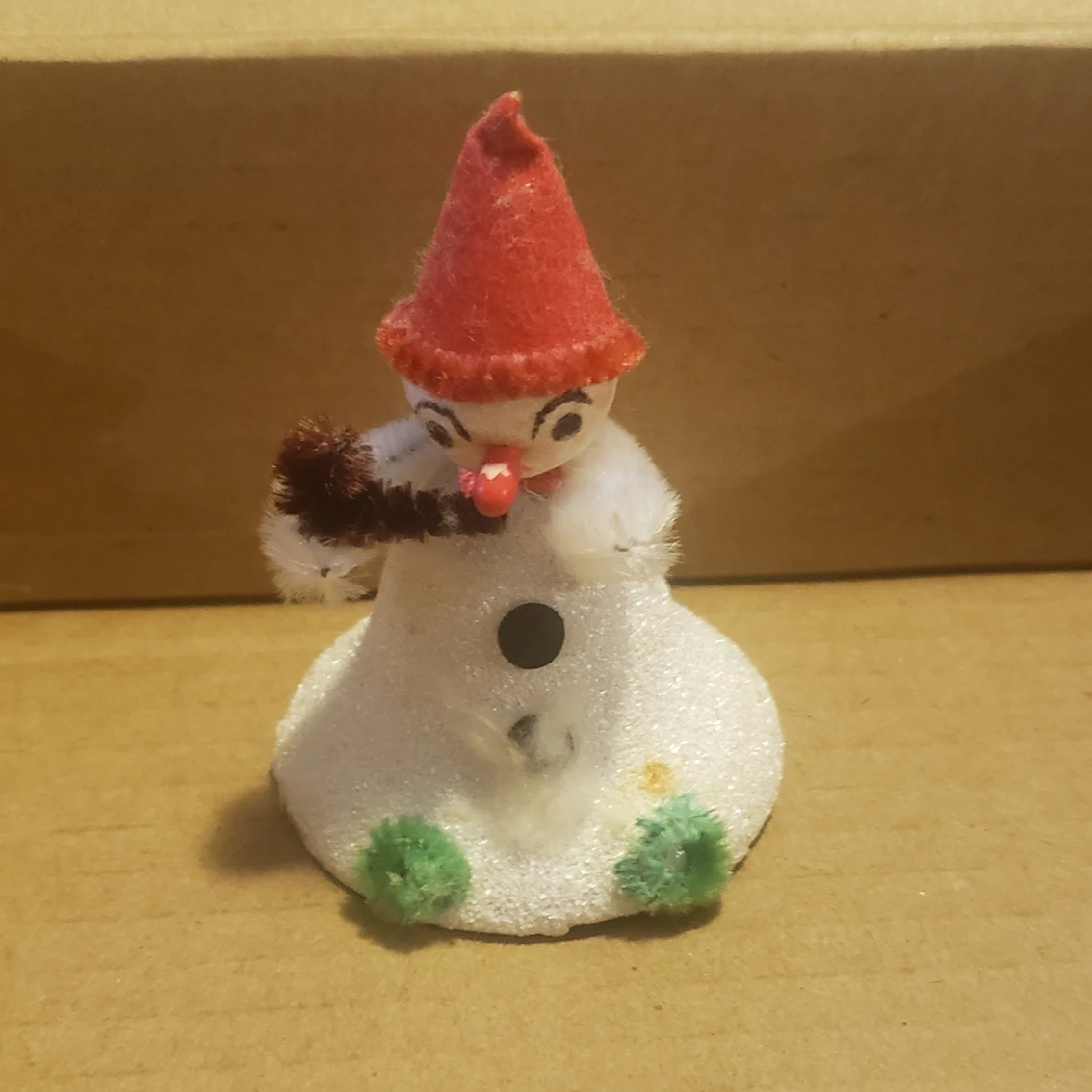 1950s Putz Snowman thumbnail