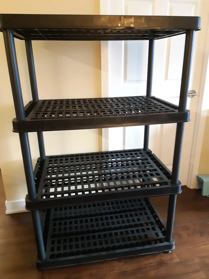 4-shelf storage shelf