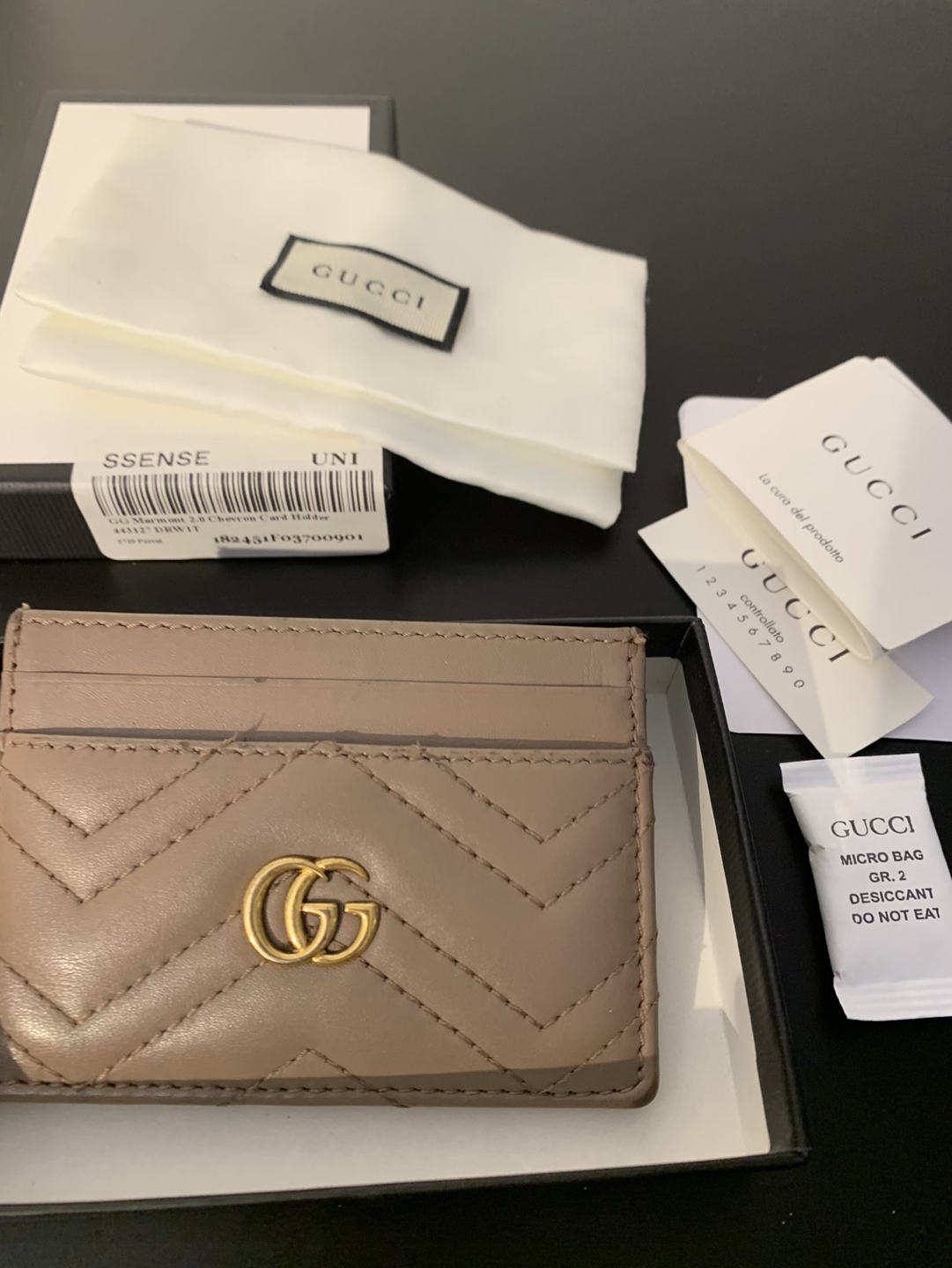 Gucci card holder