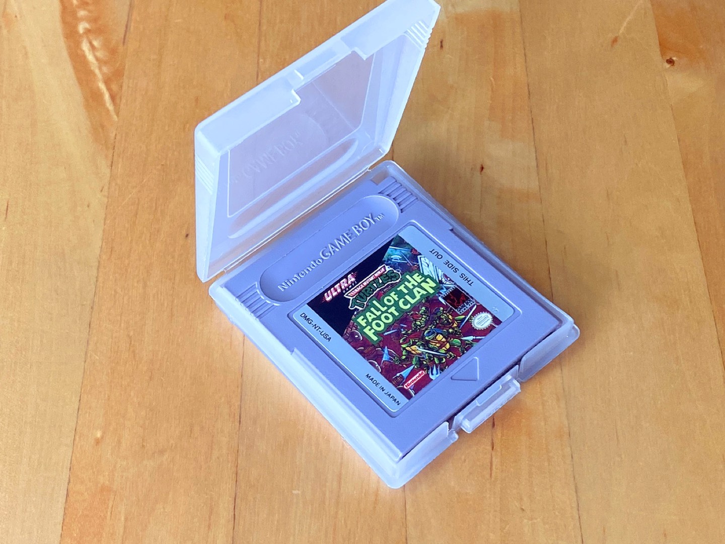TMNT Fall of the Foot Clan for the original Nintendo Game Boy thumbnail