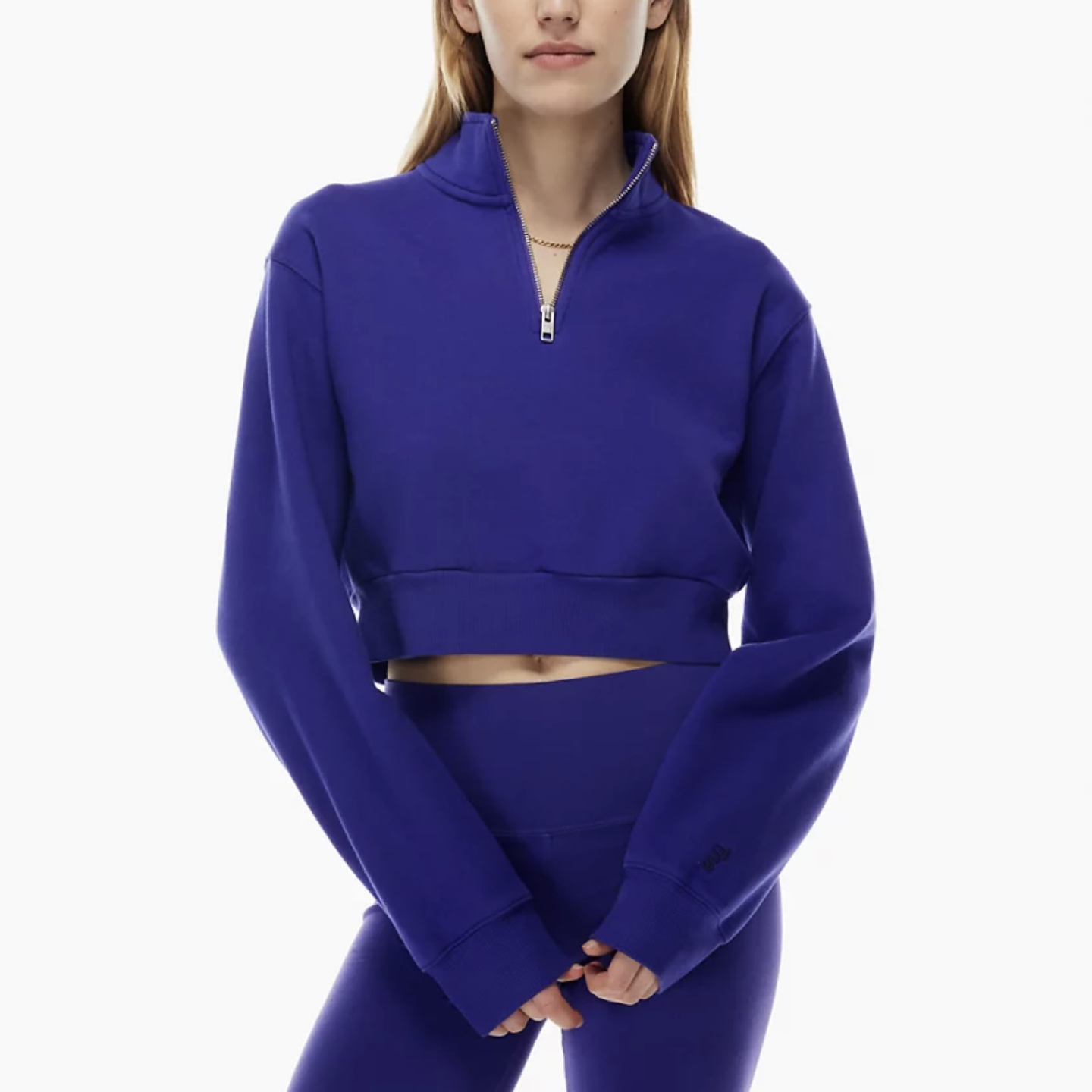 Aritzia - 1/4 zip sweatshirt - photo 3