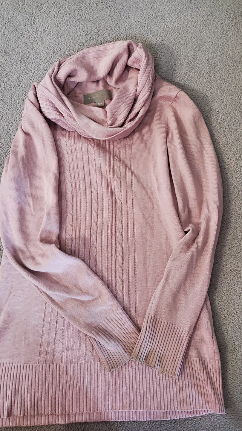 #freecycle pink sweater