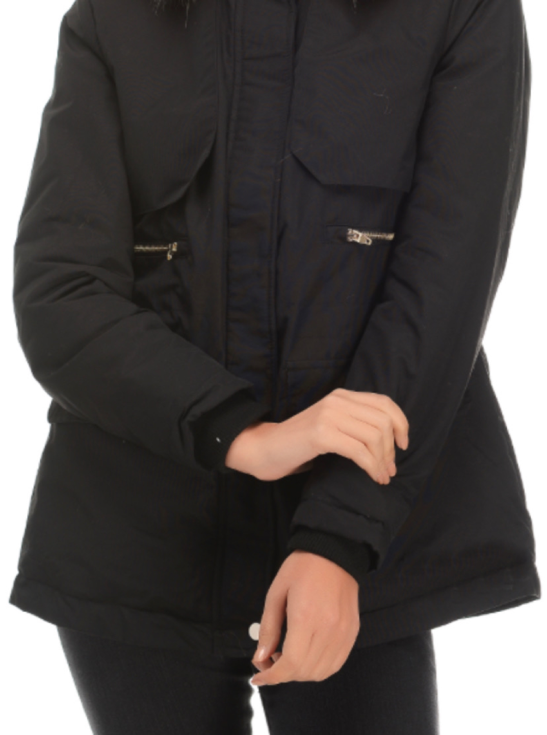 High collar Zara jacket