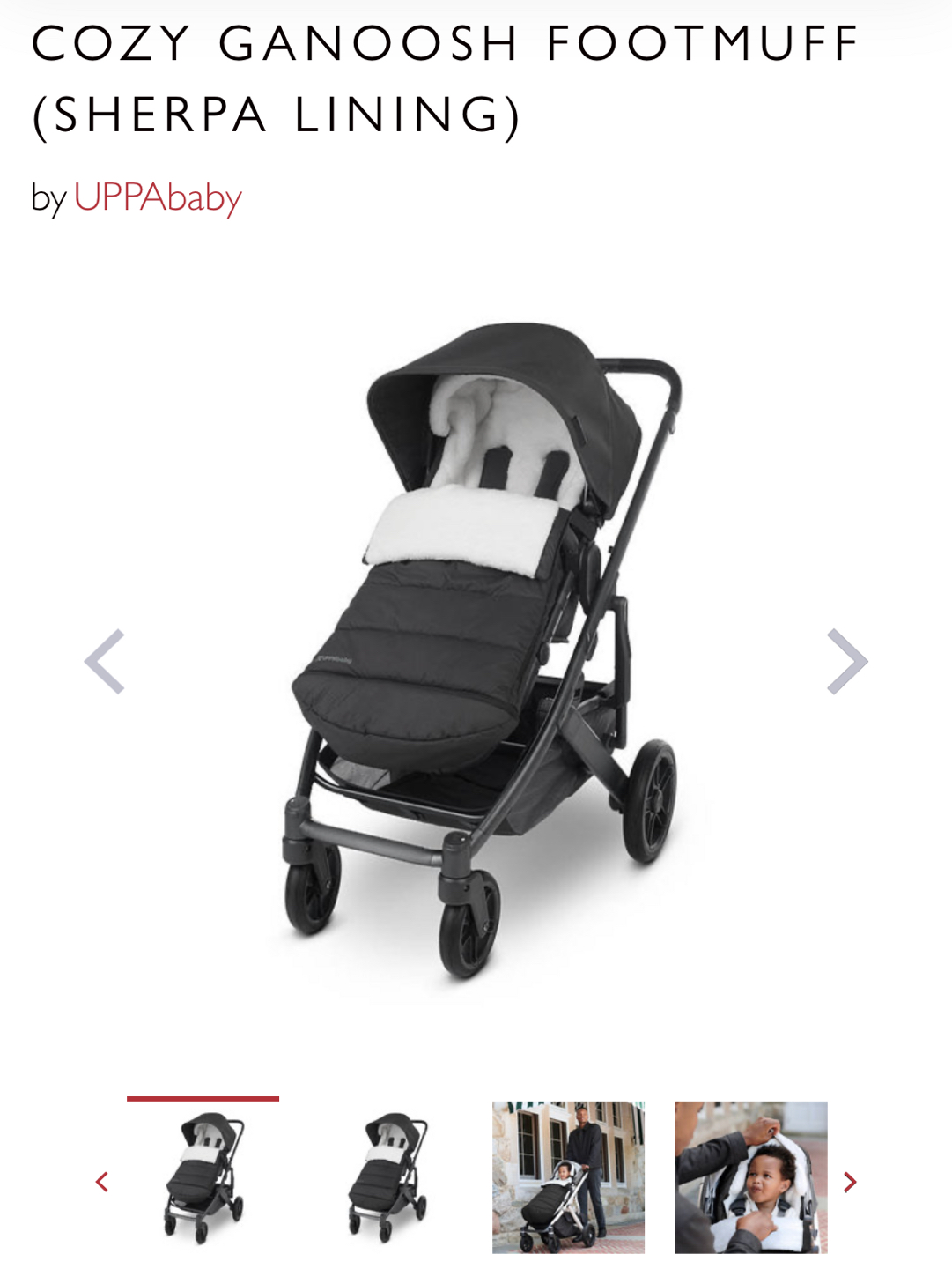 UppaBaby Cozy Ganoosh thumbnail