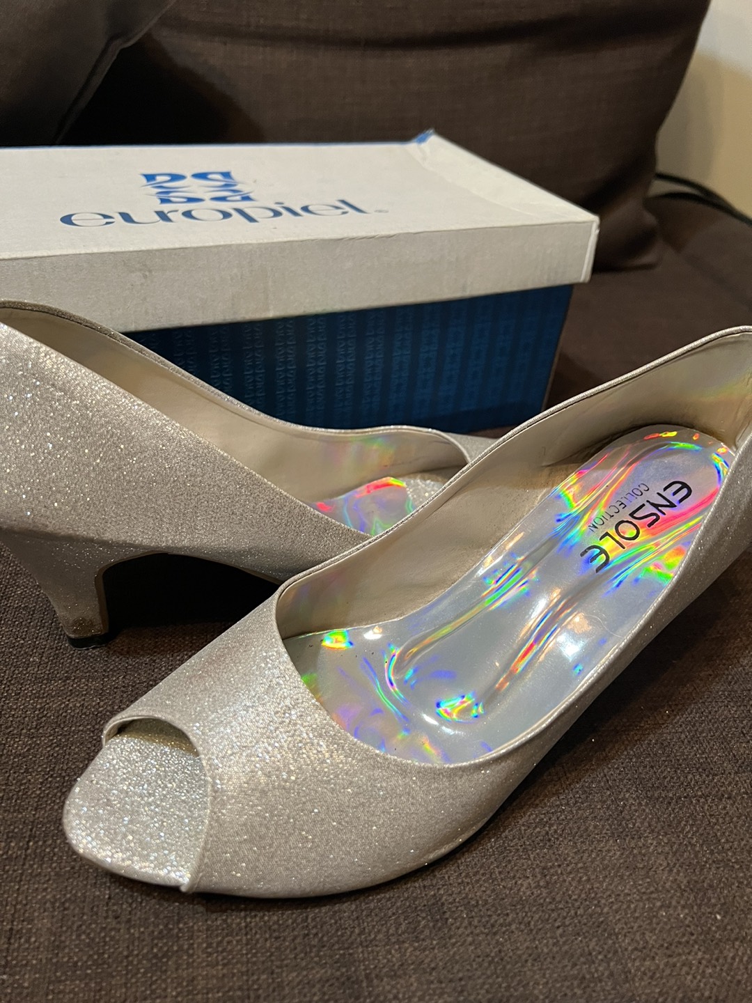 Silver heels for sale - photo 2