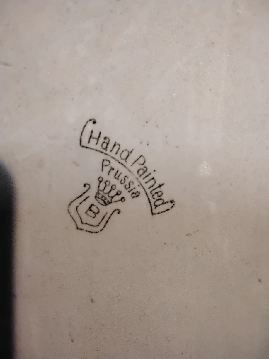 Absolutely Stunning 2 Handled Tray , very Old , Handpainted image indicator(10)