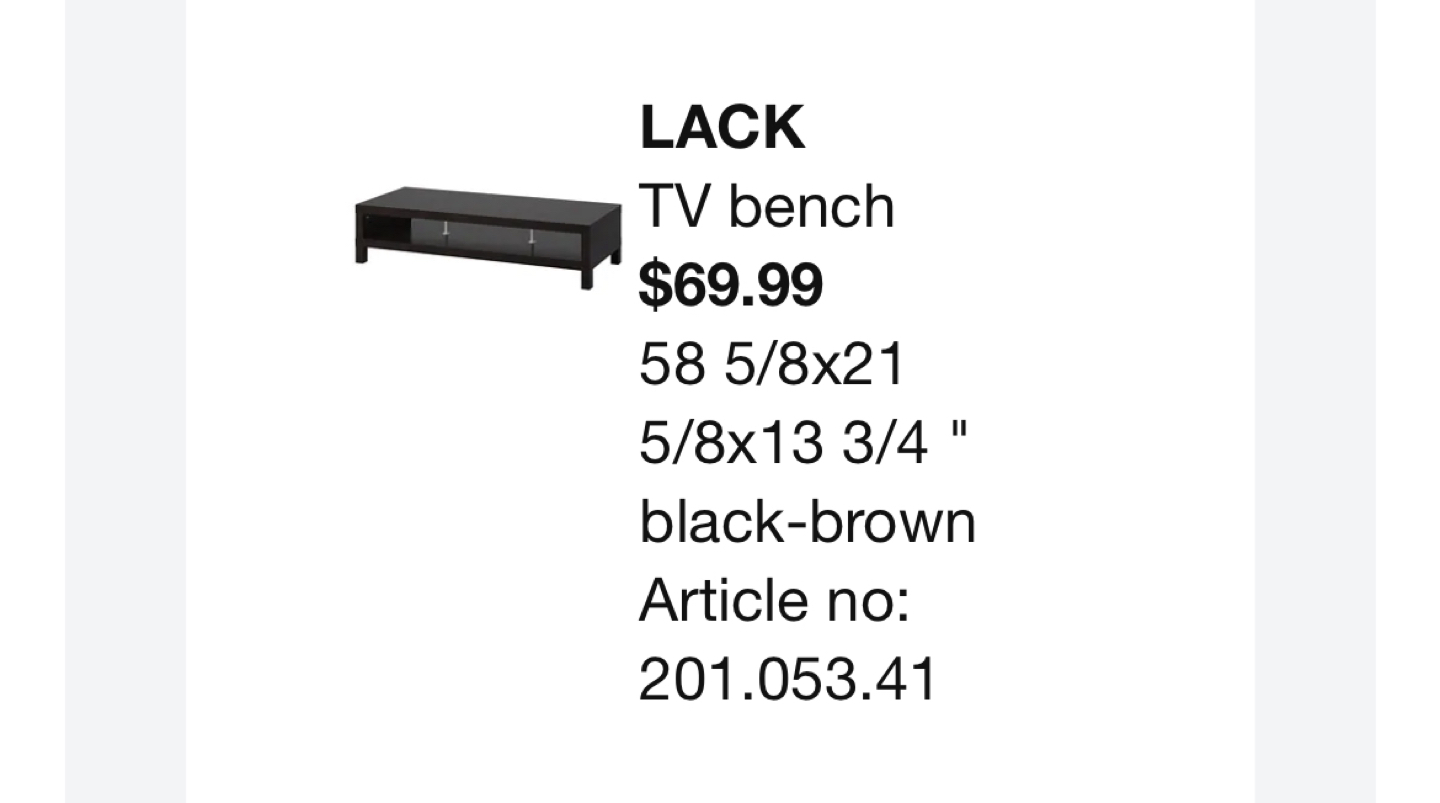 Tv table ikea - photo 4